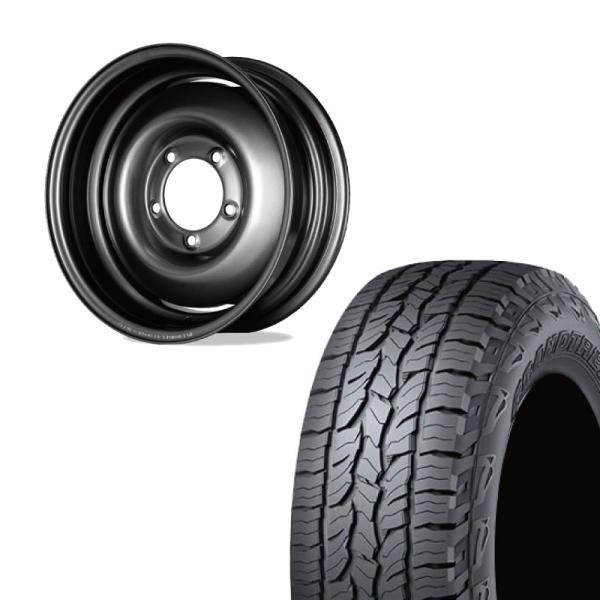 215/70R16 DUNLOP GRANDTREK AT5 BL(ブラックレター)&amp;オールドスタイ...