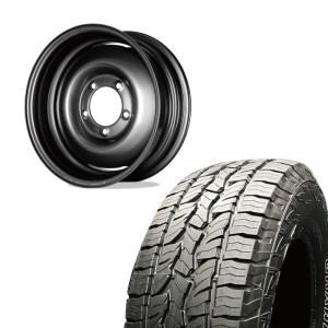 GRANDTREK 225/70R16 DUNLOP AT5 OWL(ホワイトレター)&UNIONRIM TX 16