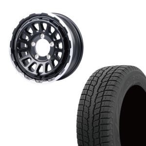 状態良！22年製 ヨコハマiceGUARD 175/80/16 ホイール付き4本 iceGUARD 175/80R16 YOKOHAMA iceGURAD SUV G075&オールドスタイル