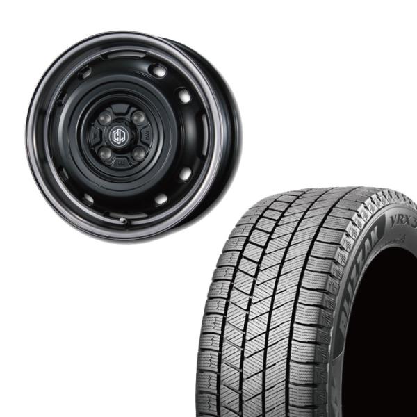 165/55R15 Bridgestone BLIZZAK VRX3 / UNIONRIM TX 1...