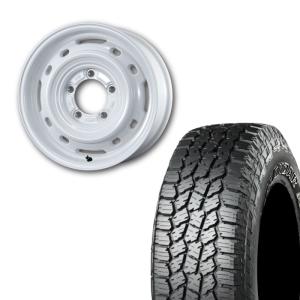 GEOLANDAR 185/85R16 YOKOHAMA X-AT G016 WL(ホワイトレター)&UNIONRIM