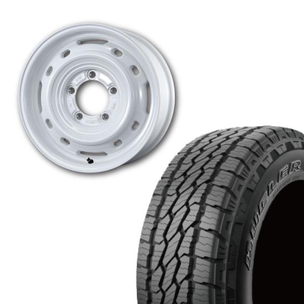 215/70R16 BRIDGESTONE DUELER A/T 002 OWL(ホワイトレター)&amp;...
