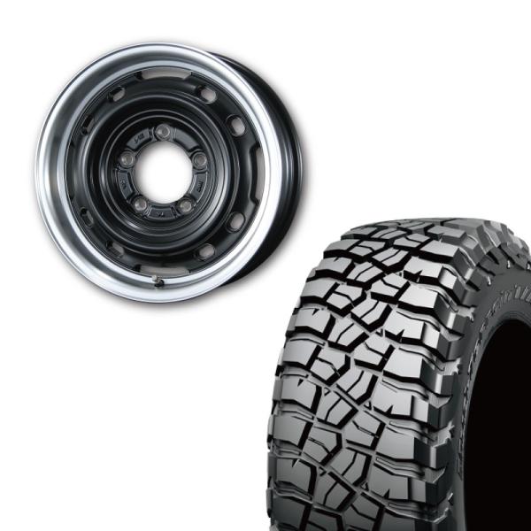 225/75R16 BFGoodrich MUD-TERRAIN T/A KM3 RBL(ブラックレ...