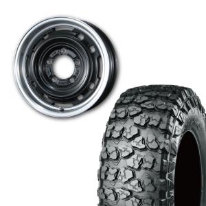 GEOLANDAR 6.50R16 YOKOHAMA M/T G003 BL(ブラックレター)&UNIONRIM TX