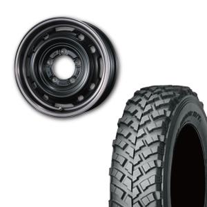 GEOLANDAR 6.50R16 YOKOHAMA X-MT G005 BL(ブラックレター)&UNIONRIM