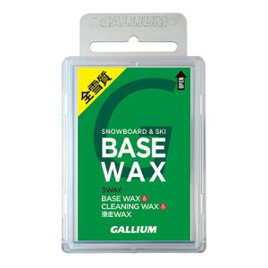 最安値に挑戦 GALLIUM ガリウム ワックス SW2132 BASE WAX〔100g〕〔全雪質対応〕 固形 スキー スノーボード WAX ポイント消化