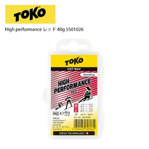 TOKO トコワックス High performance レッド 40g 5501026｜clmart