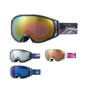 新品未使用　SWANS 200-MDHS ゴーグル マットネイビー SWANS（スワンズ）200-MDHS MNV スノーゴーグル ミラーレンズ