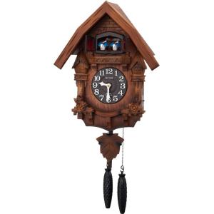 鳩時計　はと時計　カッコークロック　カッコーテレスR　4MJ236RH06　リズム時計　｜clock-shop-cecicela