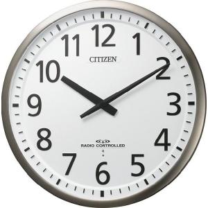 ユニバーサルデザインフォントで見やすい！電波掛け時計　スリーウェイブM839　4MY839-019　シチズン時計｜clock-shop-cecicela