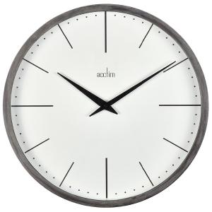 acctim  掛け時計 LEKSVIK Wall Clock AC25047 Grey モダン イギリス【送料無料】｜clock-shop-cecicela
