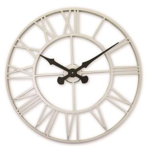 掛け時計　ロジャーラッセル　RogerLascelles OFF WHITE  Outdoor/Indoor Clock  70cm　ODC-XL-CREAM　送料無料｜clock-shop-cecicela