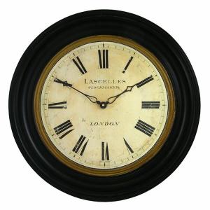 ロジャーラッセルRogerLascelles社製TRADITIONALLY FRAMED LASCELLES DIAL CLOCK - 50cm　大型掛け時計　RWB-LASC　送料無料｜clock-shop-cecicela