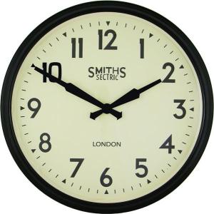 掛け時計　ロジャーラッセル　RogerLascelles　 Smiths Large Retro Clock 50cm　SM-LM-ARABIC　送料無料｜clock-shop-cecicela