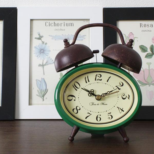 置き時計 目覚まし時計 トロッツ CL-6871 インターフォルム INTERFORM クリスマス