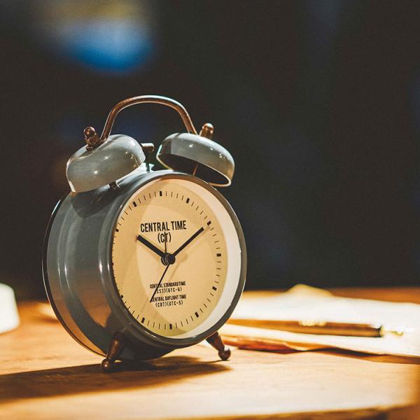 置き時計 目覚まし時計 セントラルタイムB インターフォルム interform cl-1472 ス...