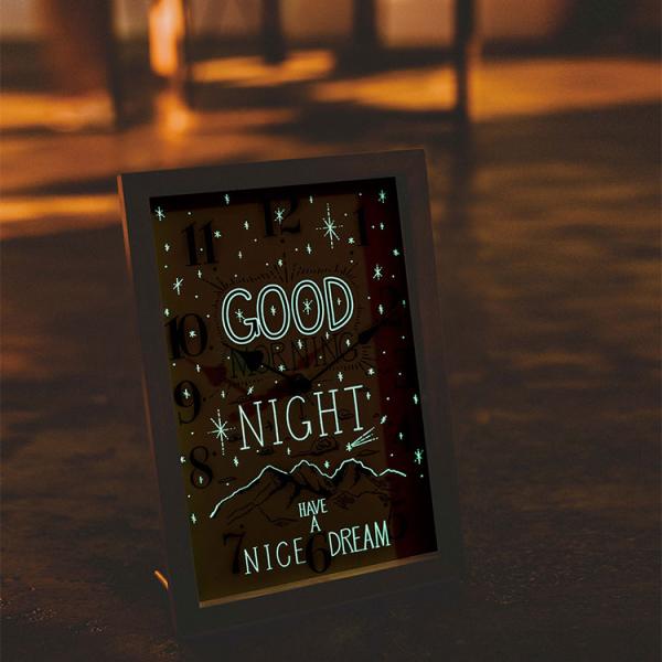 置き時計 掛け時計 スイープムーブメント シンプル ナチュラル 音がしない 静か リビング グッドモ...