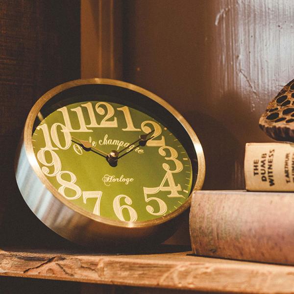 置き時計 掛け時計 リフォード インターフォルム interform cl-1700 スイープ ムー...