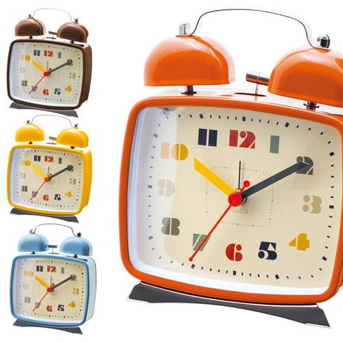 置き時計 プレン Plon インターフォルム interform 目覚まし時計 ステップムーブメント...