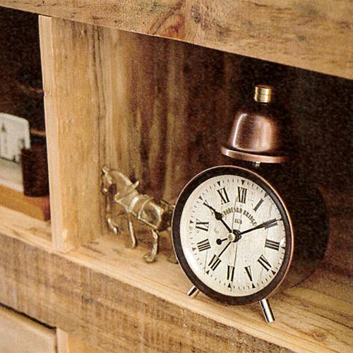 目覚まし時計 トリアナ TRIANA CL-9707 インターフォルム interform レトロ ...