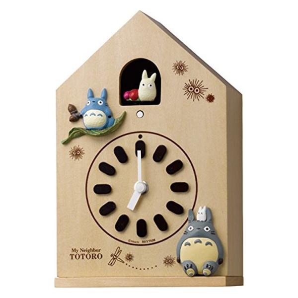 壁掛け時計 掛け時計 となりのトトロ トトロM899 シチズン CITIZEN 4MH899-M06...