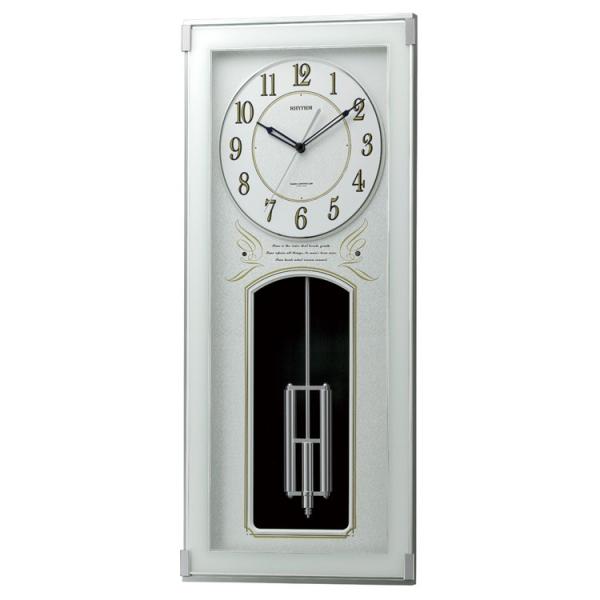 電波振り子時計 ソフィアーレレーヴ リズム時計 4MN536SR05 おしゃれ 電波時計 クリスマス