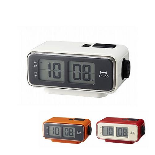 電波時計 LCDレトロアラームクロック S BCR003 イデア IDEA 置き時計 置時計 目覚ま...
