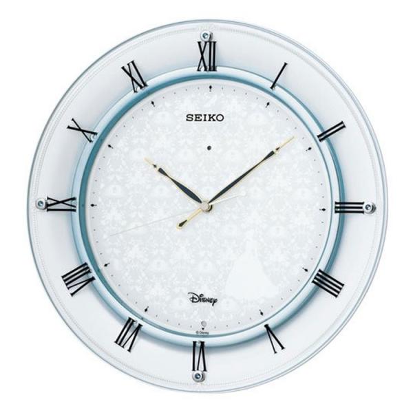 電波時計 大人ディズニー シンデレラ セイコー SEIKO FS503W 壁掛け時計 おしゃれ