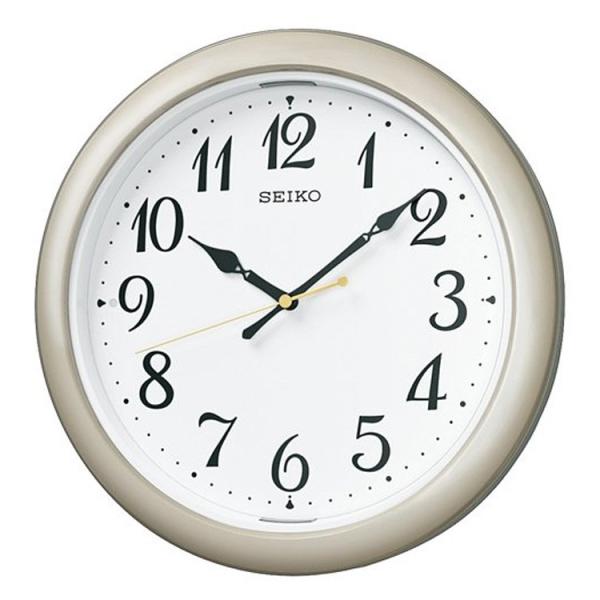 電波時計 セイコー SEIKO KX368S 壁掛け時計 おしゃれ シンプル 夜間点灯 ライト 自動...