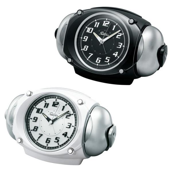 大音量 目覚まし時計 セイコー SEIKO NR438K NR438W 置き時計 置時計 ベル音 ス...