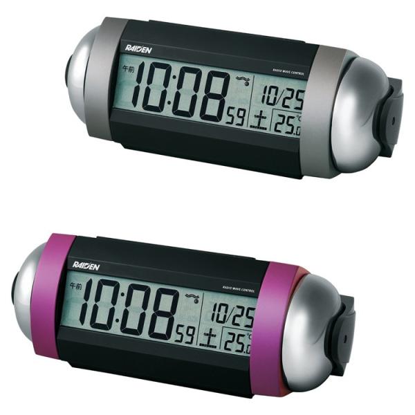 目覚まし時計 セイコー SEIKO ライデン NR530S NR530P 大音量 置き時計 置時計 ...