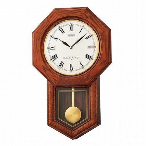 振り子時計 セイコー SEIKO RQ322B 壁掛け時計 おしゃれ 報時 チャイム 時報  ランキ...