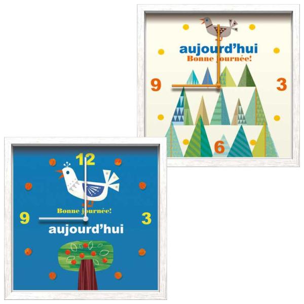 掛け時計 アーティストクロック てづかあけみ 壁掛け デザイン おしゃれ 音がしない 静音 連続秒針...