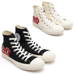 プレイ コム デ ギャルソン×コンバース　 ハイカットスニーカー PLAY COMME des GARCONS × Converse (White/Black) AZ-K113-001