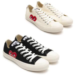 プレイ コム デ ギャルソン×コンバース　 ローカットスニーカー PLAY COMME des GARCONS × Converse (White/Black) AZ-K114-001