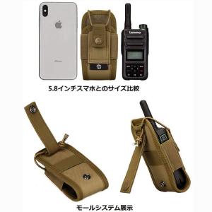 トランシーバーケース ハンディー 無線機用 戦...の詳細画像3