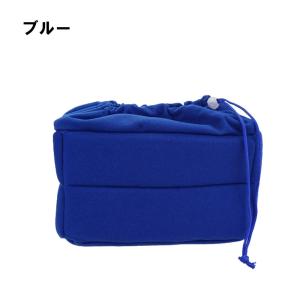 カメラ インナーバッグ 巾着 Sサイズ 26×...の詳細画像3