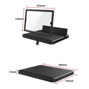 スマホ 拡大鏡 折りたたみ式 縦横対応 大画面...の詳細画像1