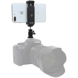 カメラ ホットシュー スマホ アダプター 自由雲台