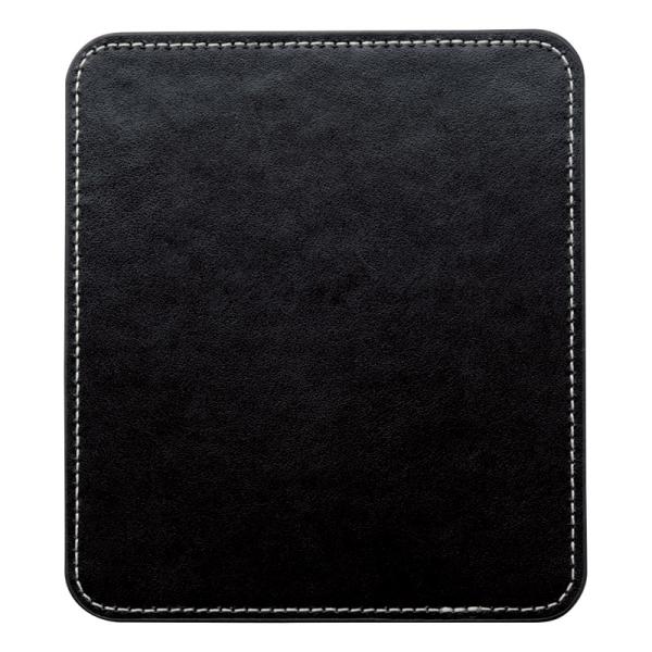 レザーマウスパッド スクエア 天然素材 リサイクルレザー 革くず 繊維状 樹脂 再加工 資源有効利用...