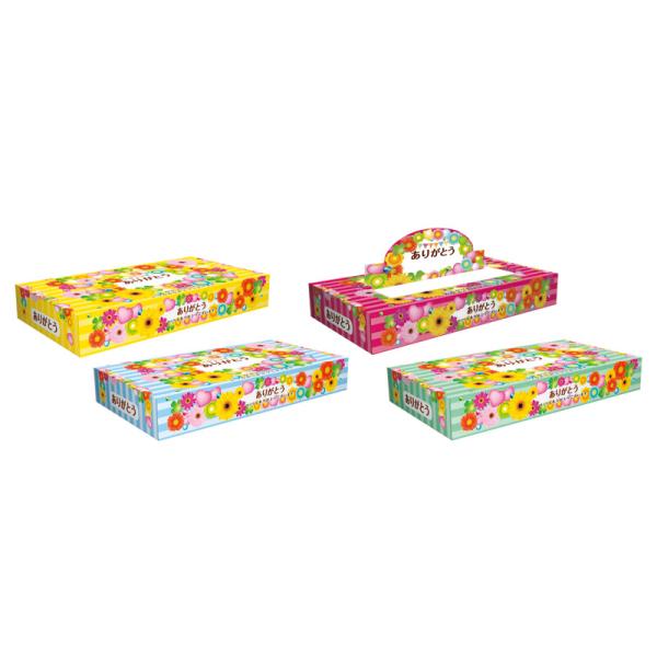 ありがとう POP UP BOXティッシュ 40W 1P コンパクトサイズ ボックスティッシュ あり...