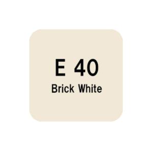 コピッククラシック E40 ブリック・ホワイト Too｜close-by