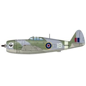 1/144 WW.II イギリス空軍戦闘機 サンダーボルトMk.I &quot;レザーバック&quot;(2機セット) ...