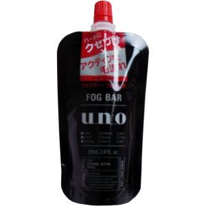UNO(ウーノ) フォグバー がっちりアクティブ 詰替用 80mL 資生堂 メンズヘアスタイリング、整髪料の商品画像