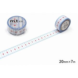 マスキングテープ mt ex 定規R(20mm×7m) カモ井加工紙｜close-by