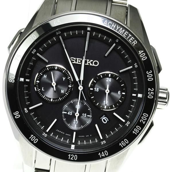 ☆良品【SEIKO】セイコー ブライツ クロノグラフ 8B82-0AP0/SAGA171 ソーラー ...