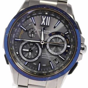 ✨美品✨ カシオ オシアナス ソーラー 電波 チタン OCW-G2000H OCW-G2000C-1AJF | CASIO
