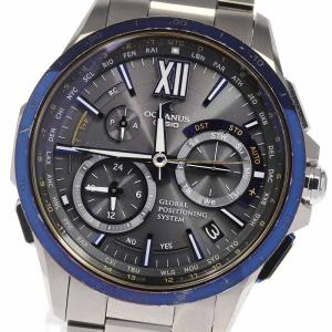 ★保証書付き【CASIO】カシオ オシアナスGPS 0CW-G1000Eー１AJF ソーラー電波 メンズ【ev20】｜closer0510