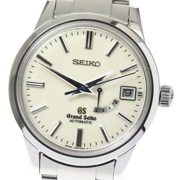 ☆訳あり【SEIKO】セイコー グランドセイコー パワーリザーブ デイト 9S67-00G0/SBG...