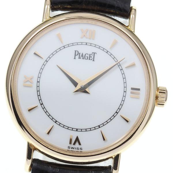 ピアジェ PIAGET 8005N トラディション K18PG 120周年記念 クォーツ レディース...